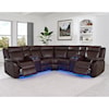 Prime Levin Power Reclining Sectional