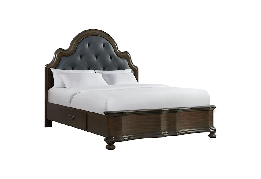 Avery- King 2-Drawer Platform Storage Bed by Elements International at Sam's Appliance & Furniture