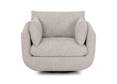 Contemporary Swivel Accent Chair