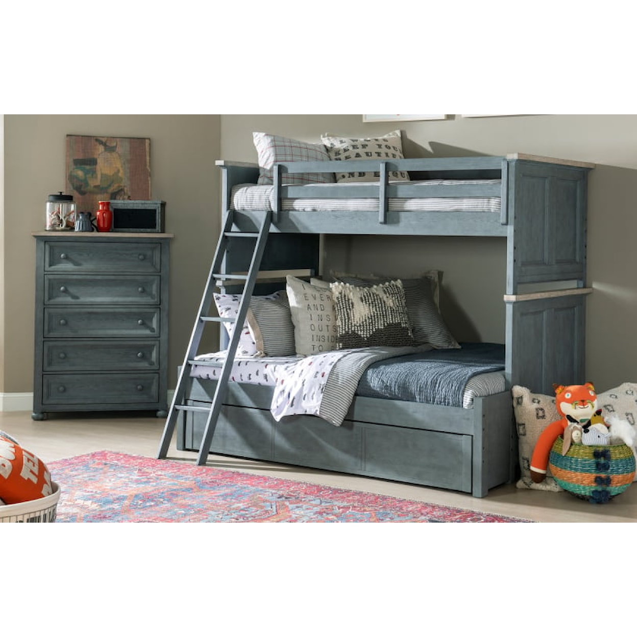 Legacy Classic Kids Cone Mills Twin Over Twin Bunk Bed