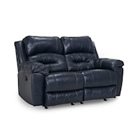 Casual Power Rocking Reclining Loveseat with USB Port