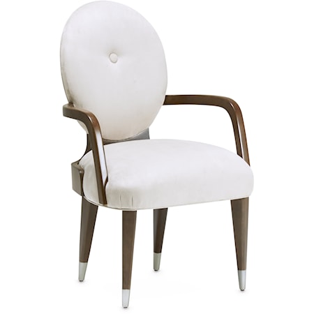 Upholstered Arm Dining Chair