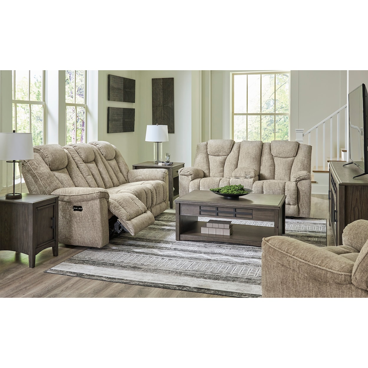 Signature Design Hindmarsh Living Room Set