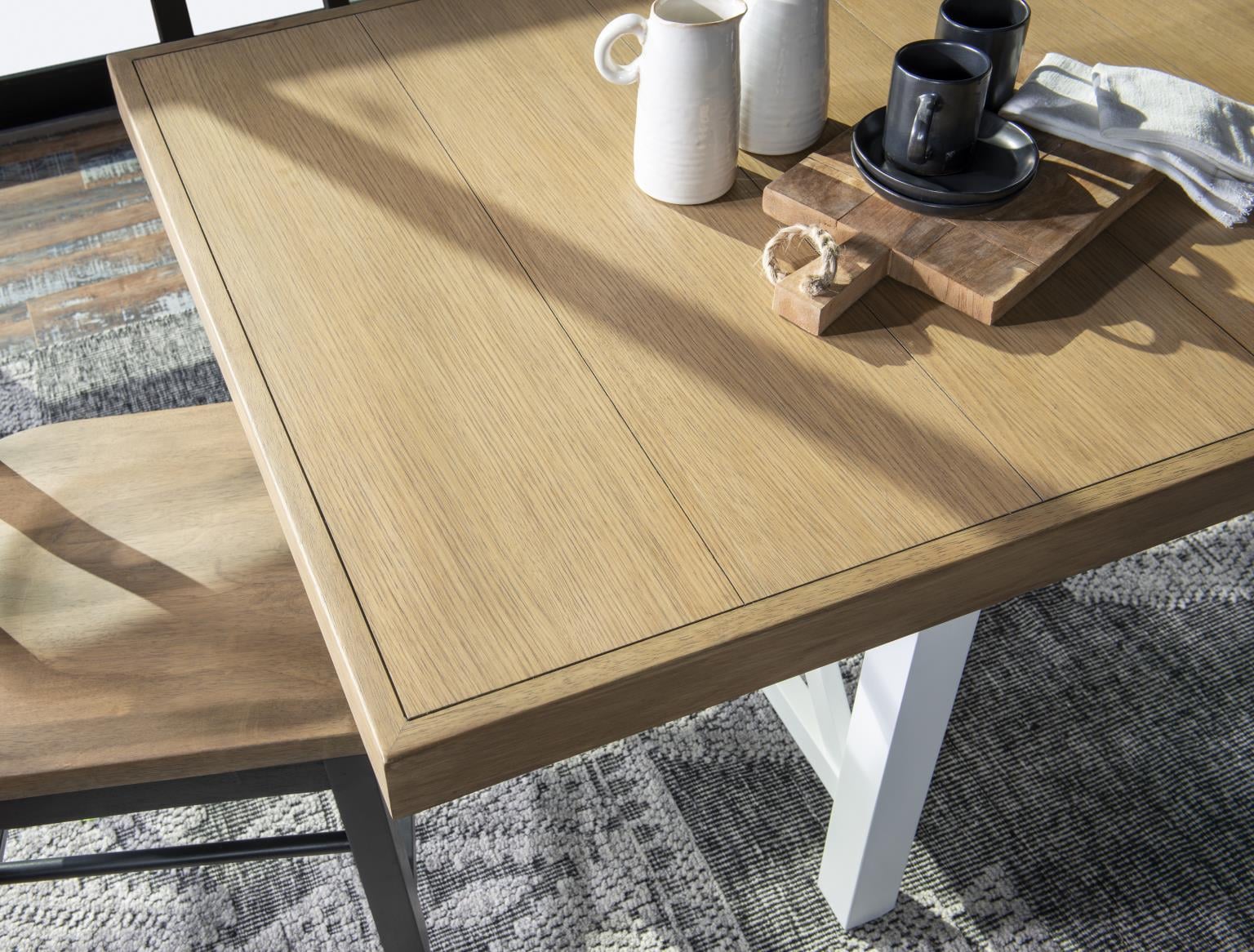 Counter-Height Trestle Dining Table