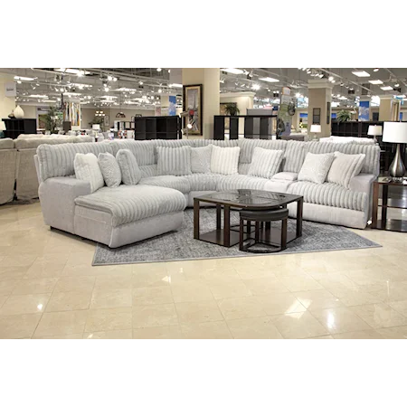 6-Piece Power Reclining Sectional Sofa