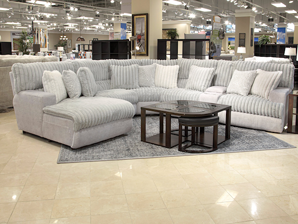 6-Piece Power Reclining Sectional Sofa