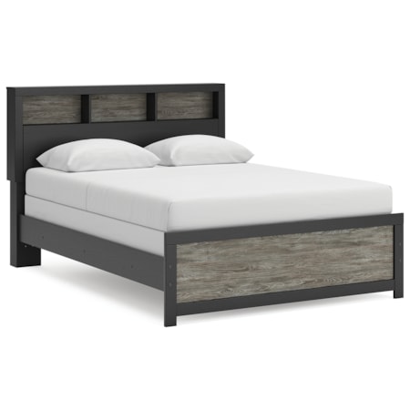 Queen Bookcase Bed