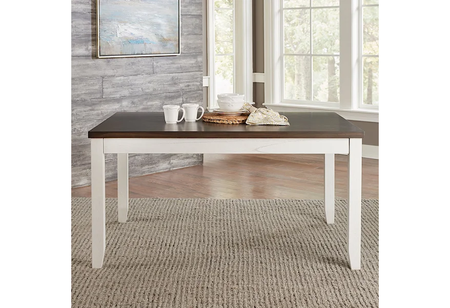Brook Bay Rectangular Table by Liberty Furniture at VanDrie Home Furnishings