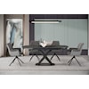 Global Furniture 93021 Extended Black Dining Table