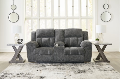 Reclining Loveseat With Console