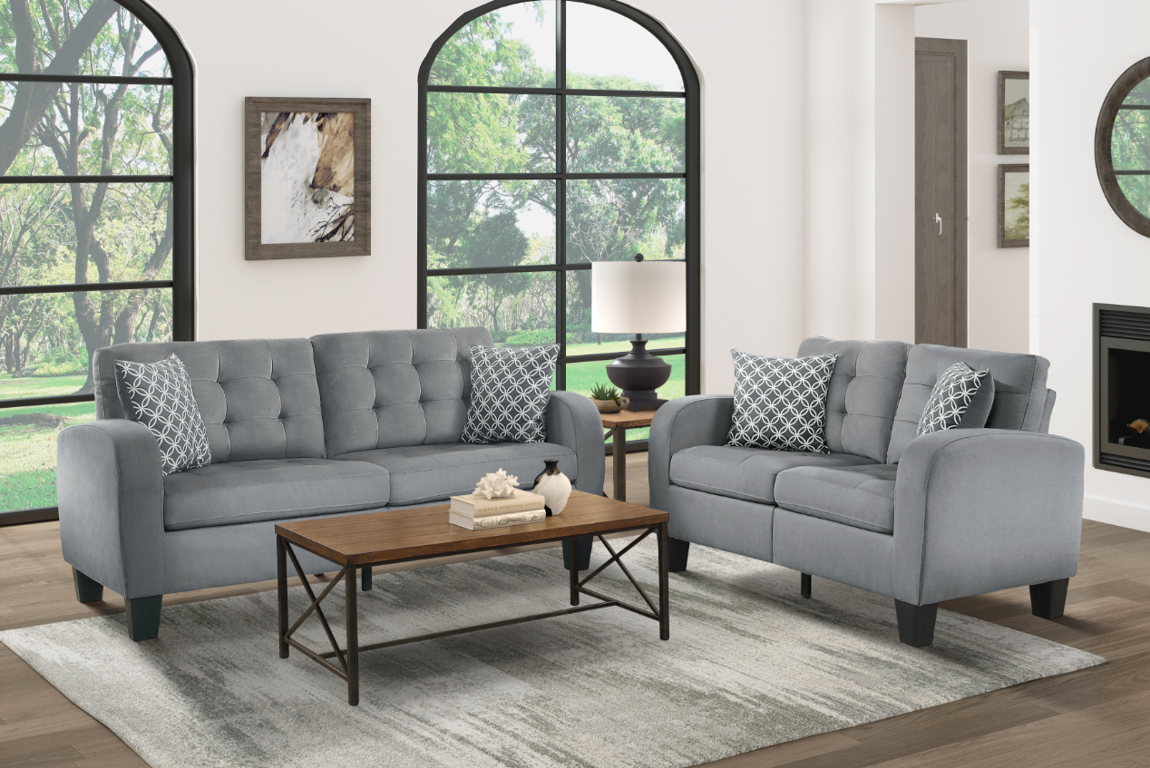 Homelegance Sinclair Stationary Loveseat