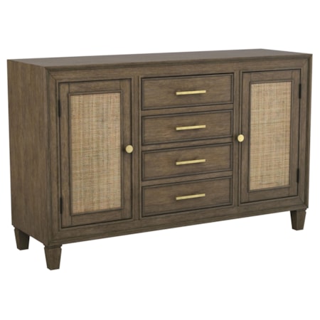 Matisse 4-drawer Sideboard Buffet Cabinet