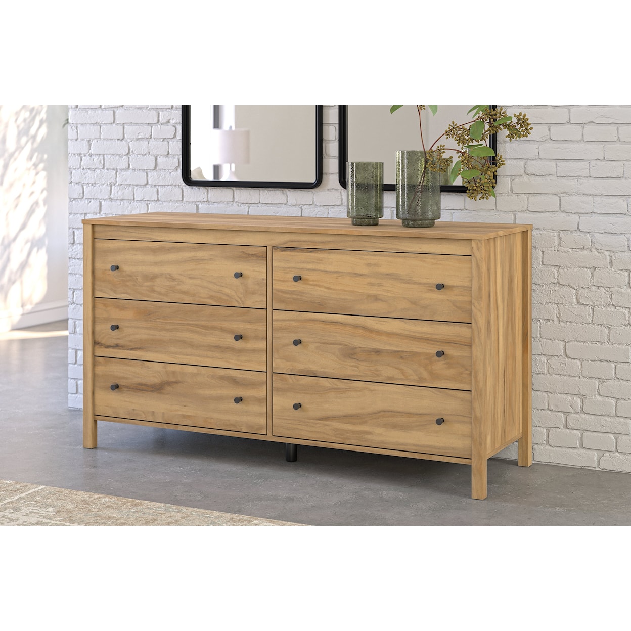 Ashley Furniture Signature Design Bermacy 6-Drawer Dresser