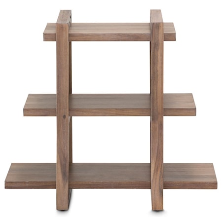 2-Shelf Chairside Table