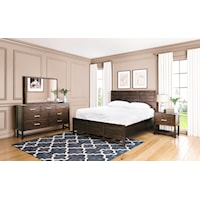 4-Piece Farmhouse King Bedroom Set