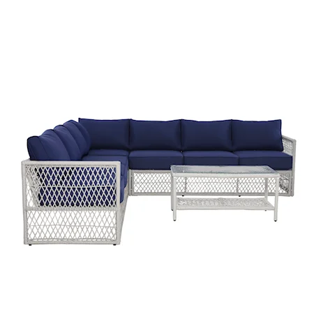 Outdoor Sectional with Table