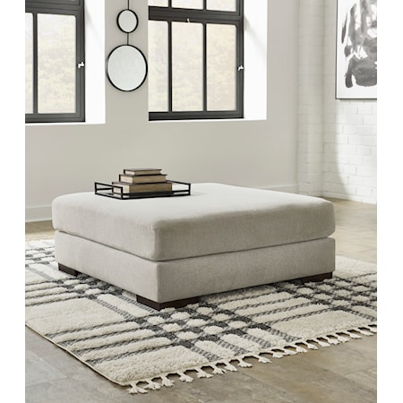 Oversized Accent Ottoman