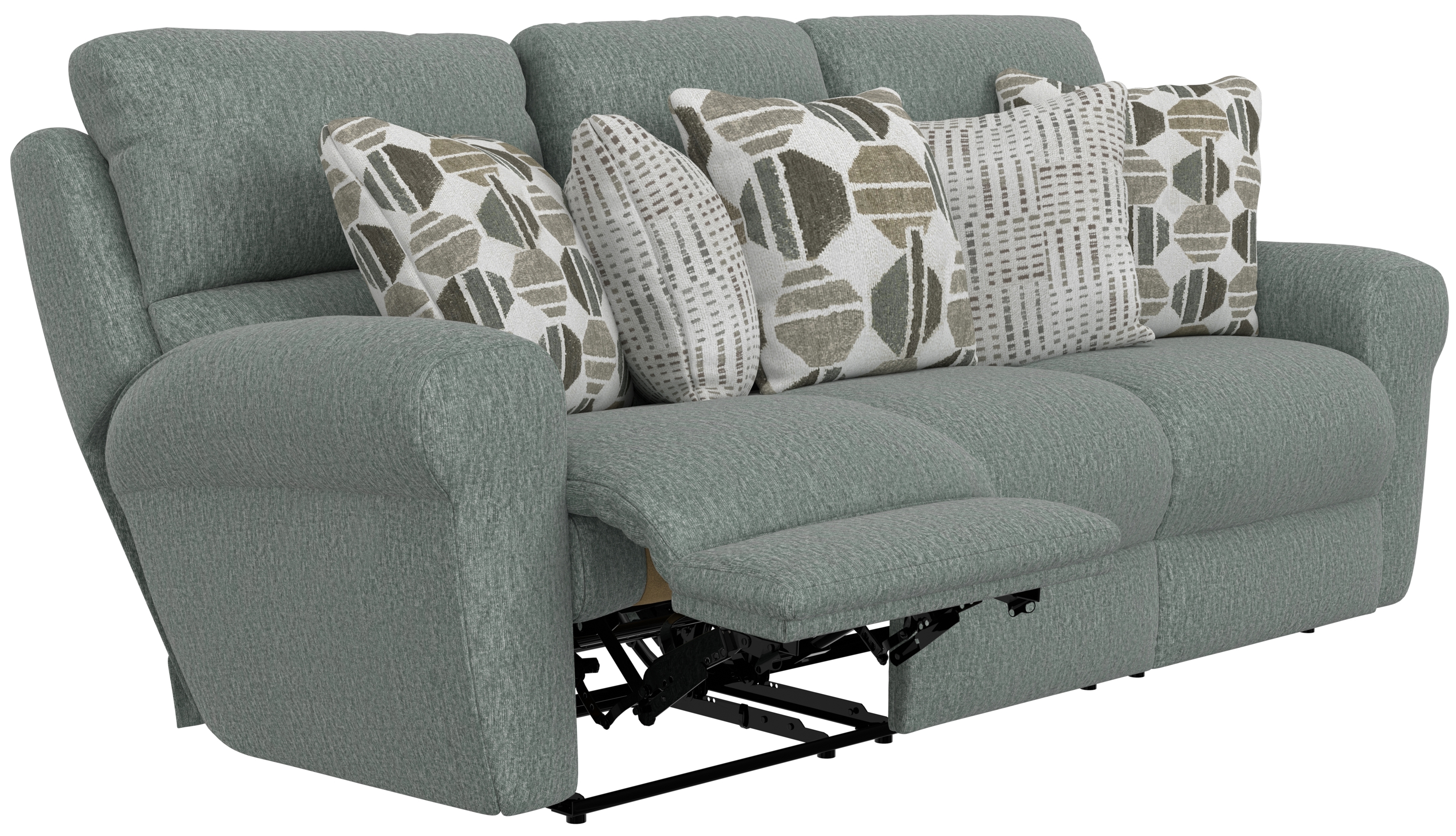 Lay Flat Manual Reclining Sofa