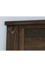 International Furniture Direct Town Modern Rustic King Bed