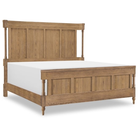 King Panel Bed