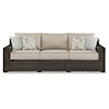 Signature Design by Ashley Coastline Bay Outdoor Sofa With Cushion