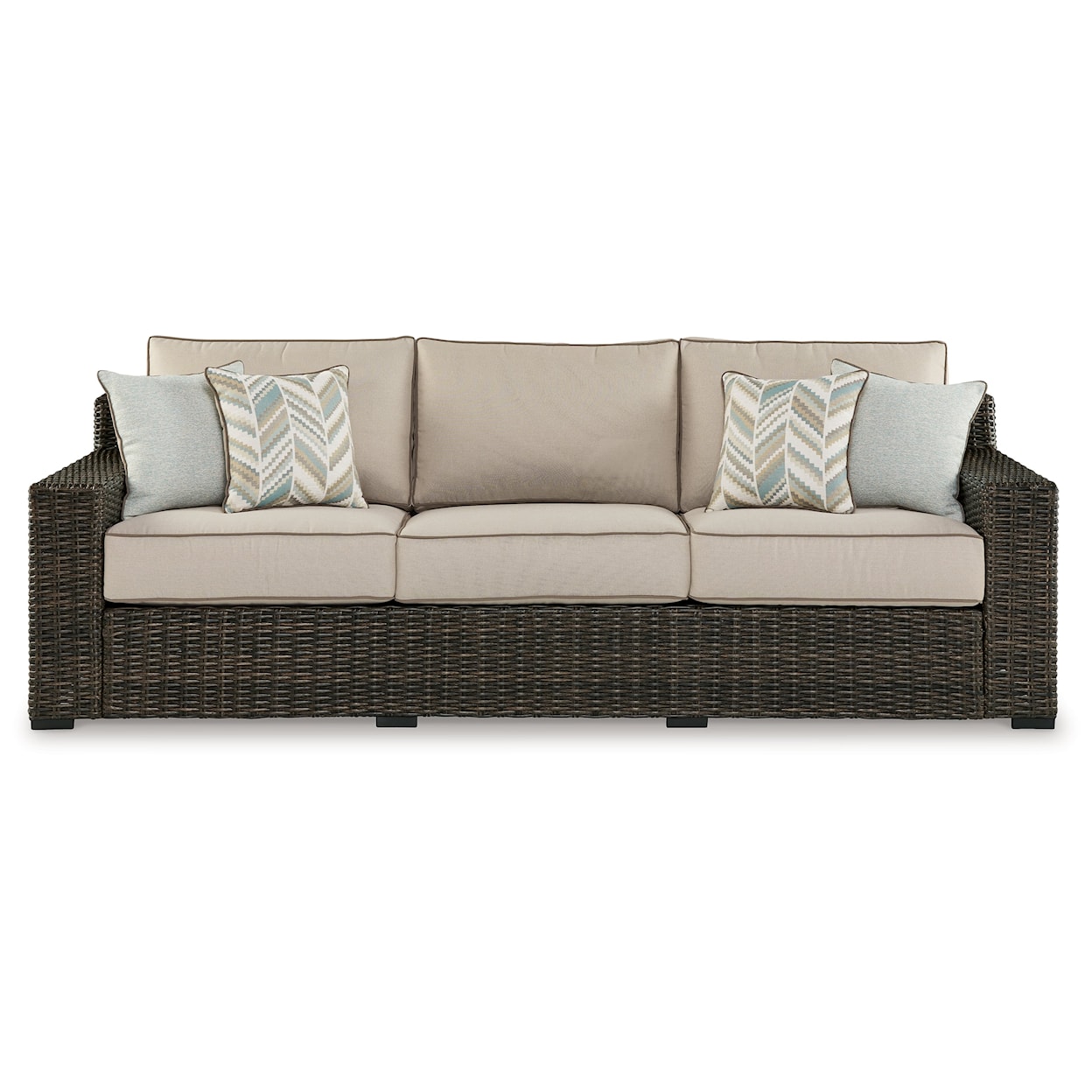 Michael Alan Select Coastline Bay Outdoor Sofa With Cushion