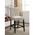 FUSA Izzy Transitional Counter Height Side Chair 2-Pack with Tufted Back