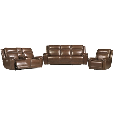 3-Piece Power Reclining Living Room Set