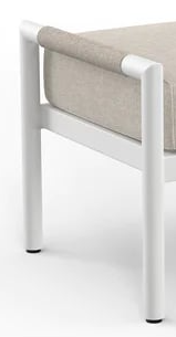 Outdoor Cushioned Ottoman