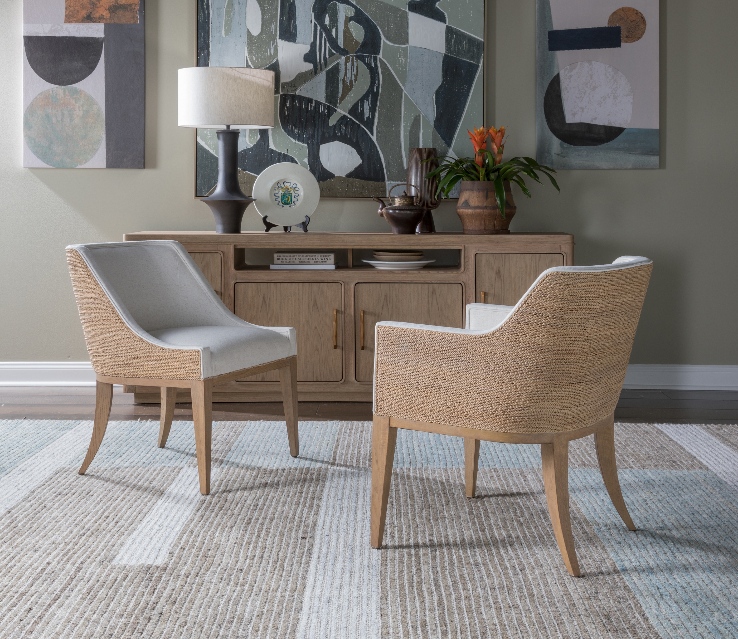 Artistica Simpatico Woven Dining Side Chair