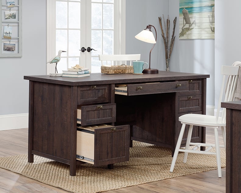 Sauder Costa Double Pedestal  Executive Desk