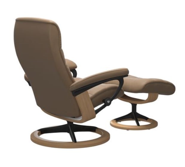 Small Opal Signature Recliner &amp; Ottoman