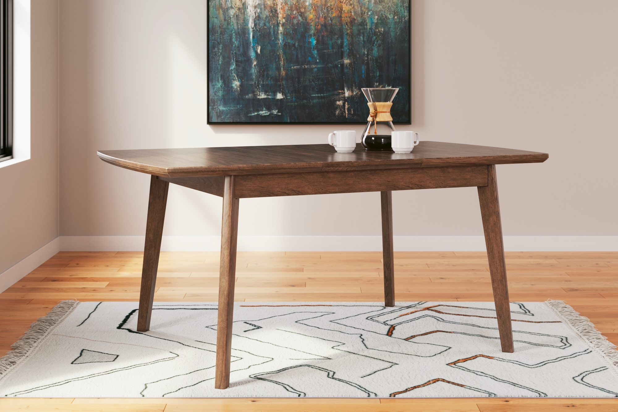 Rect Butterfly Ext Table