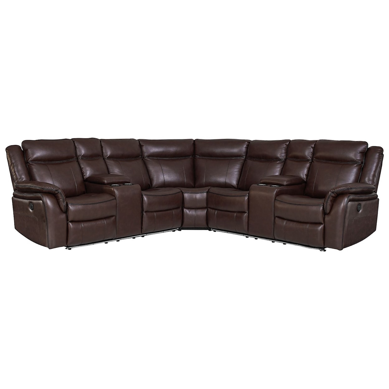 Prime Levin Power Reclining Sectional