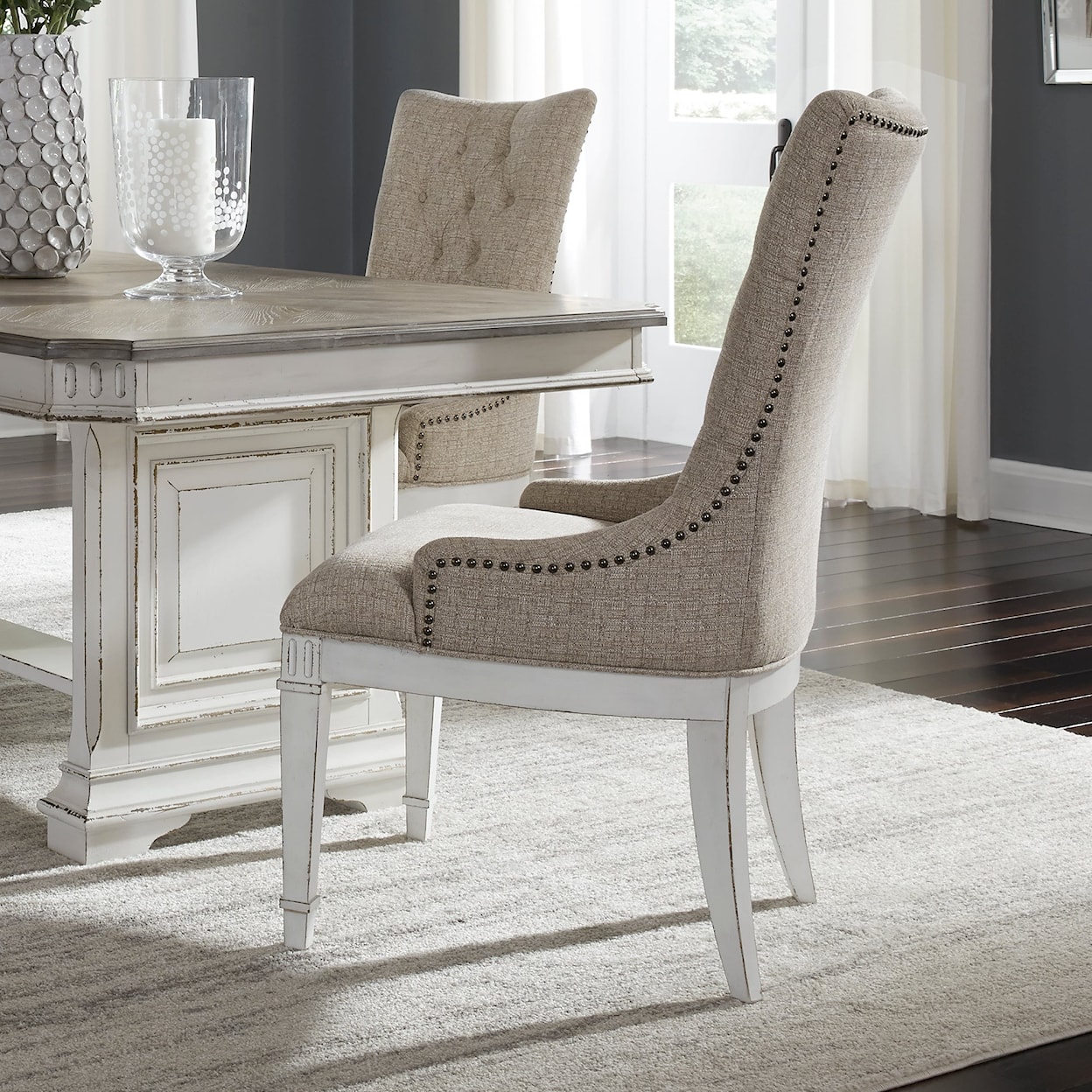 Libby Abbey Park Upholstered Hostess Chair