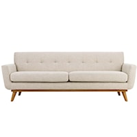 Upholstered Fabric Sofa