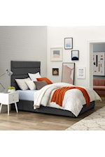 Modway Genevieve Queen Faux Leather Platform Bed