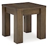 Signature Design by Ashley Furniture Rosswain Square End Table