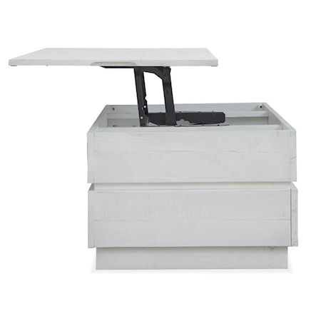 2-Drawer Lift-Top Cocktail Table