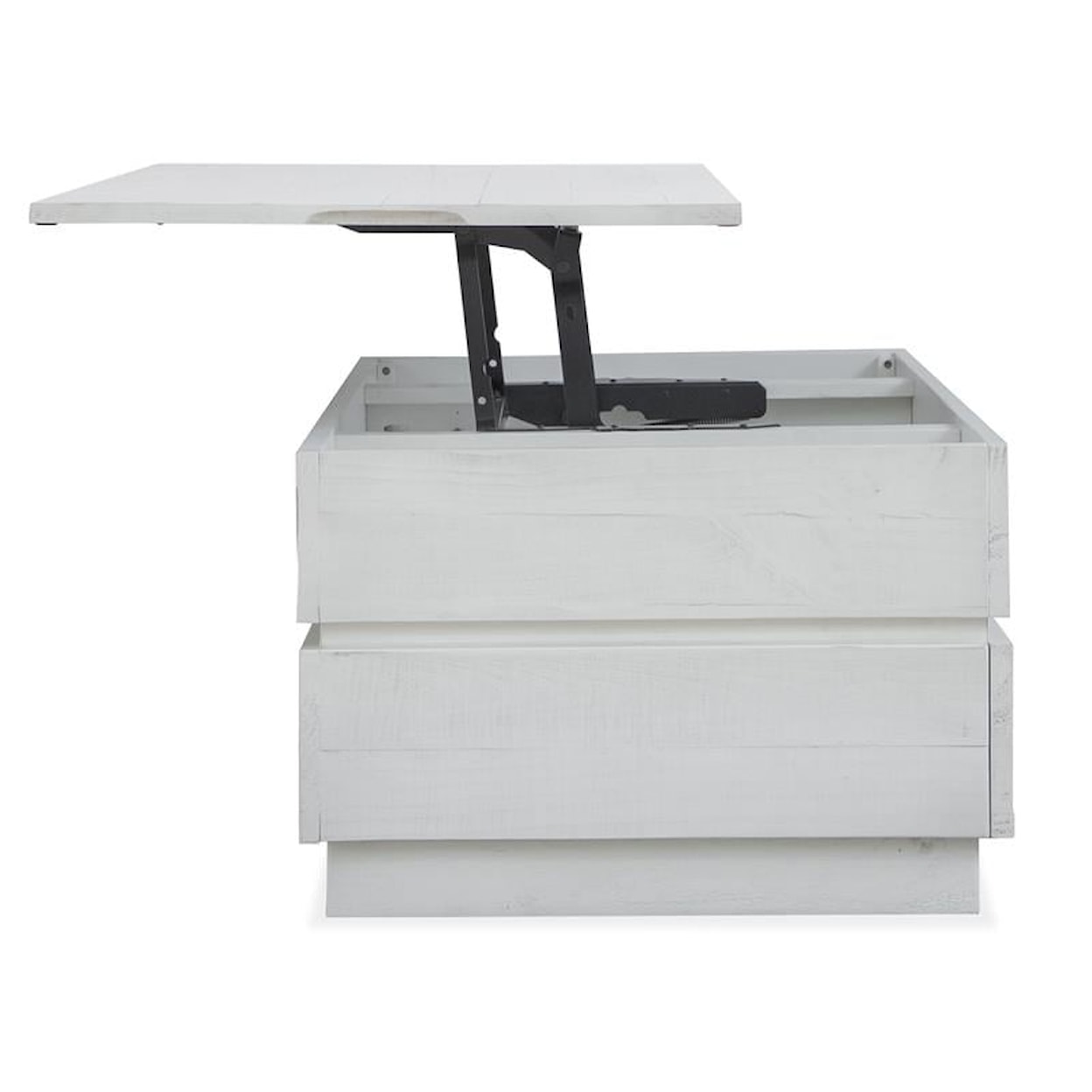 Magnussen Home Claudette Occasional Tables 2-Drawer Lift-Top Cocktail Table