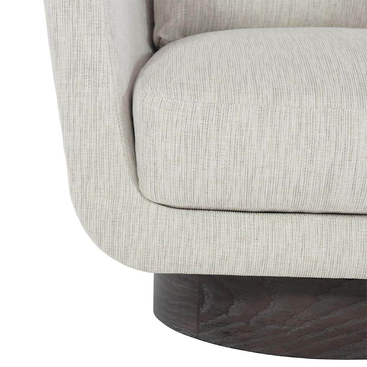 Bernhardt Bernhardt Interiors Gemma Leather Swivel Chair