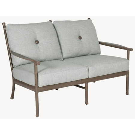 Cushioned Loveseat