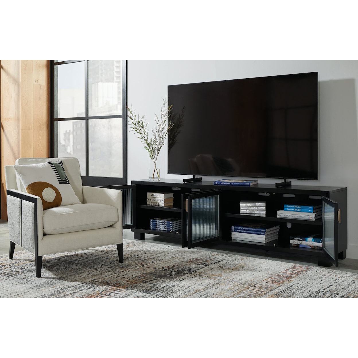 Signature Design by Ashley Winbardi 85" TV Stand