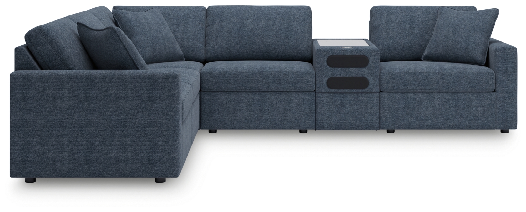Signature Design by Ashley Modmax 6-Piece Sectional With Audio Console