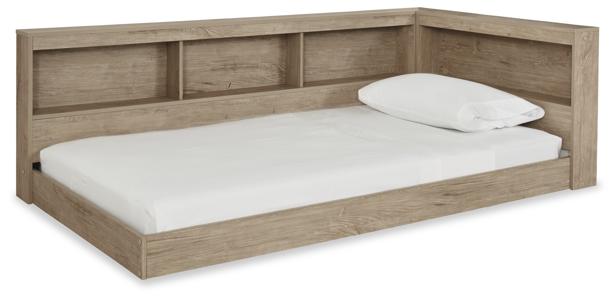 Twin Bookcase Storage Bed