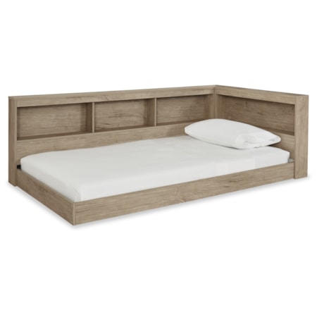 Twin Bookcase Storage Bed