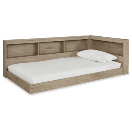 Twin Bookcase Storage Bed