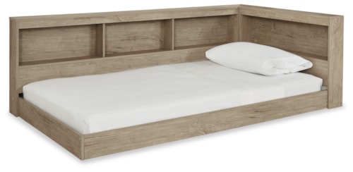 Twin Bookcase Storage Bed