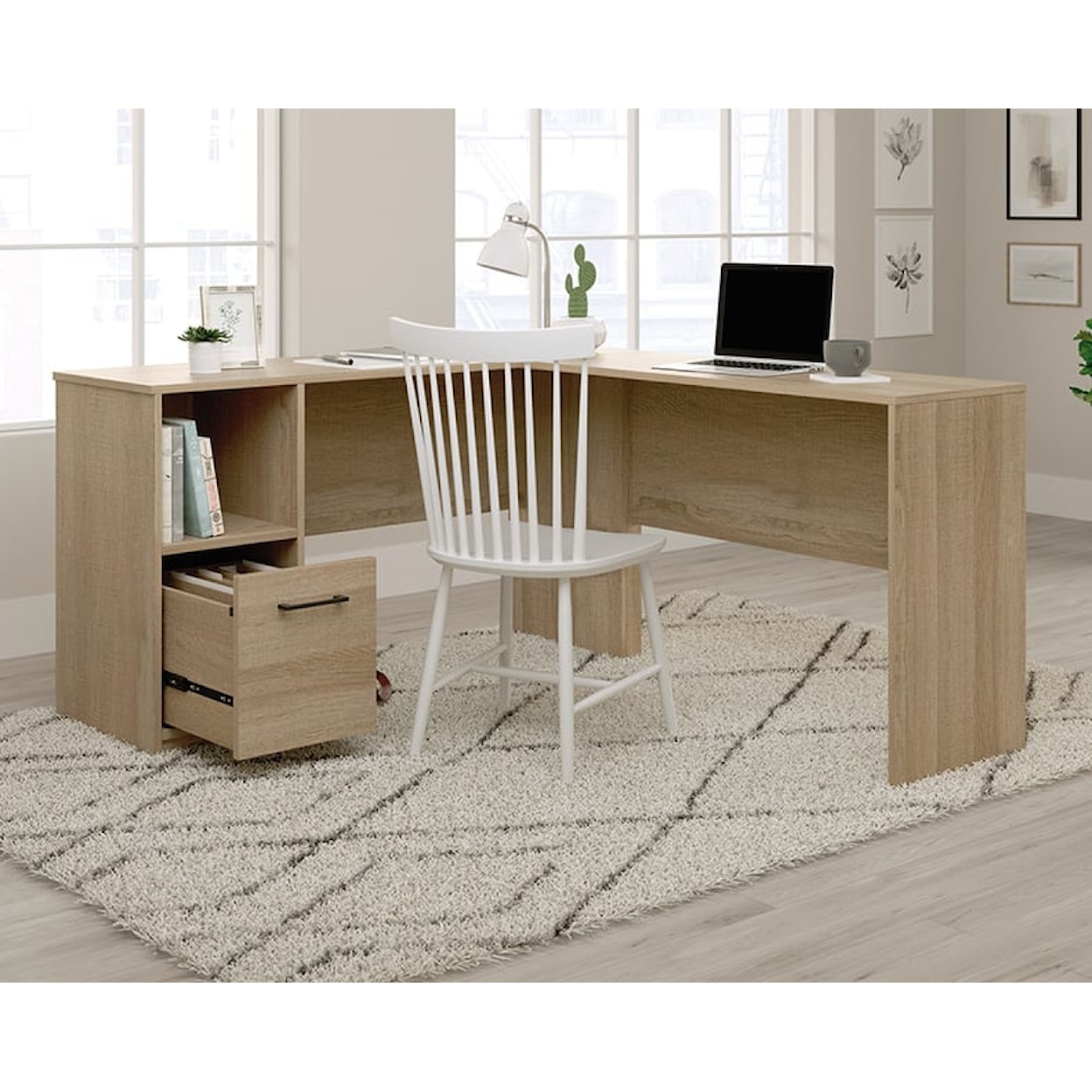 Sauder Beginnings L-Shaped Home Office Desk