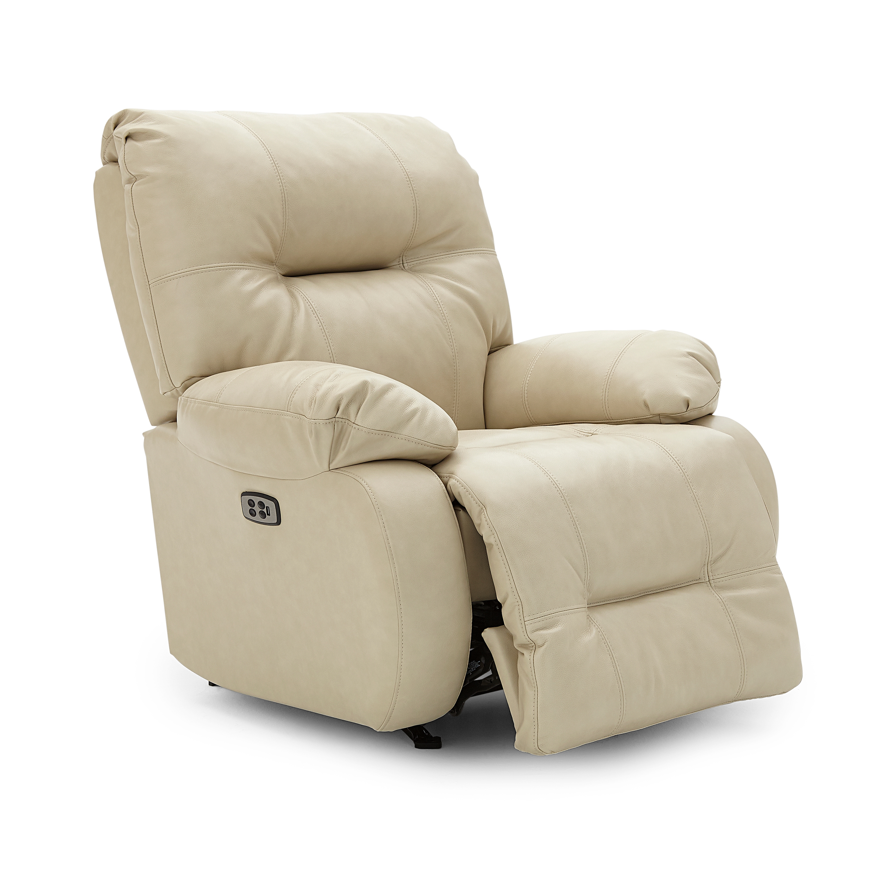 Power Tilt Headrest Swivel Glider Recliner